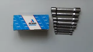 Juego 8 llaves tubo ACESA