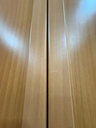 ARMARIO DOS PUERTAS DE CHAPA DE MADERA