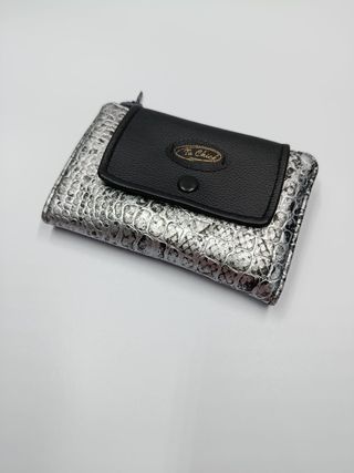 Monedero / billetera o cartera serpiente gris