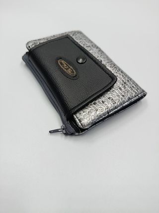 Monedero / billetera o cartera serpiente gris