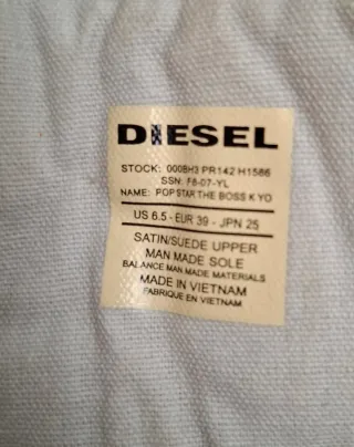 Deportivas Diesel Pop Star ante