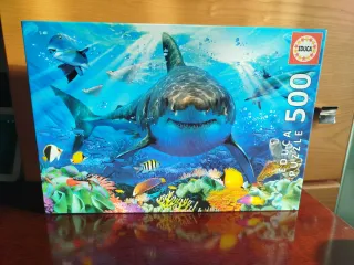 Puzzle Educa 500 Piezas Tiburón y Coral