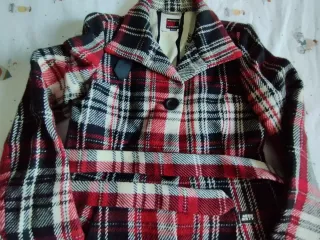 Abrigo Miss Sixty cuadros vintage mujer