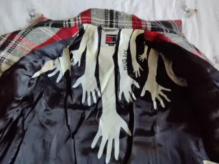 Abrigo Miss Sixty cuadros vintage mujer