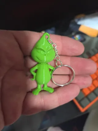 Llavero Grinch navidad 3D