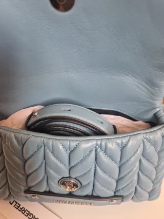 Bolso Karl Lagerfeld Weave Azul