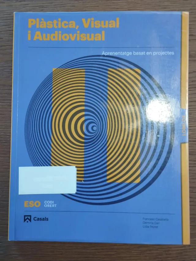 Plàstica, Visual i Audiovisual II ESO LOMLOE Ll...
