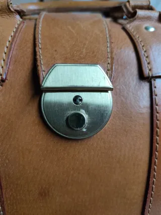 Maletín médico piel vintage