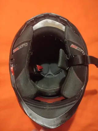 Casco LS2 Negro y Blanco