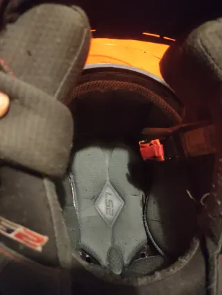 Casco LS2 Negro y Blanco