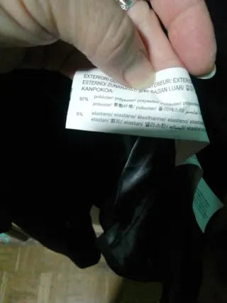 Americana Pull&Bear Negra Doble Botonadura