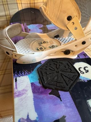 TABLA Y FIJACIONES BURTON