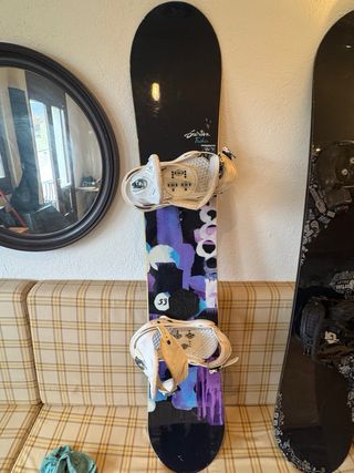 TABLA Y FIJACIONES BURTON