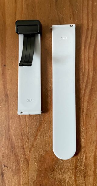 Correa Reloj Silicona Gris Perla