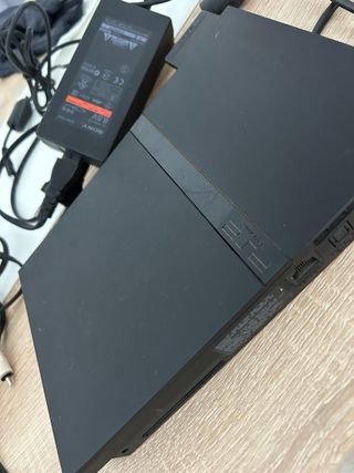 Consola Sony Playstation 2 slim negra