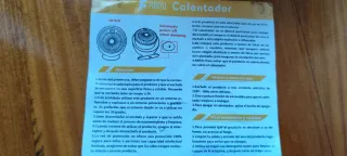 Calefactor portátil