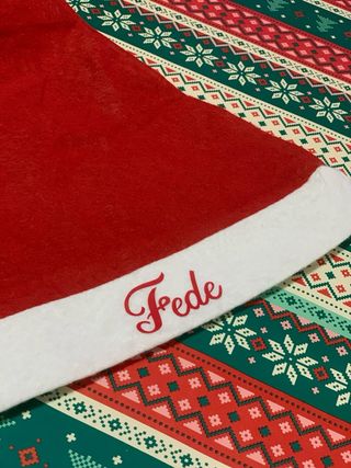 Gorro de Navidad Personalizado