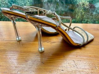 Zapatos dorados de tacón DAY-VINE T40