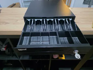 Caja Registradora Iggual Negra