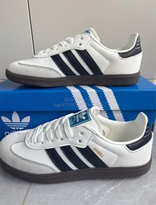Adidas Samba Mujer Talla 38 Blancas
