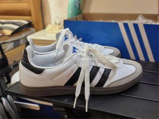 Zapatillas Adidas Mujer Talla 39 Blancas/Negras