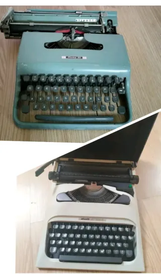 Máquina de escribir Olivetti Pluma 22