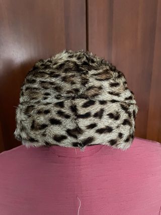 Cappello vintage pelliccia maculata