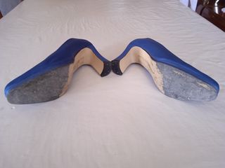 Zapatos de vestir azules talla 38, marca Descans