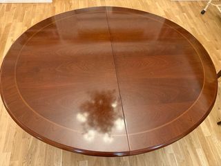 Mesa comedor madera clásica extensible