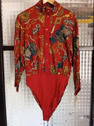 Body Nuevo Manga Larga Estampado