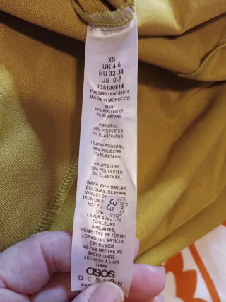 Vestido largo fiesta amarillo