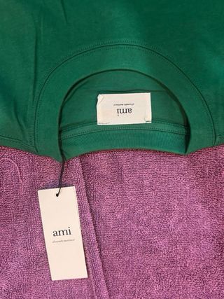 Camiseta Ami Paris Verde Talla XL