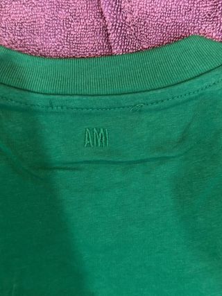 Camiseta Ami Paris Verde Talla XL