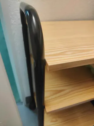 Estantería de 3 baldas con ruedas