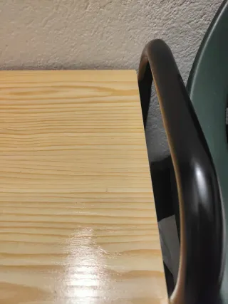 Estantería de 3 baldas con ruedas