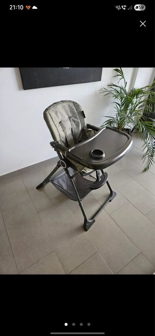 Trona bebé reclinable