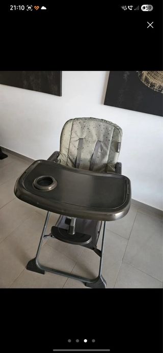 Trona bebé reclinable