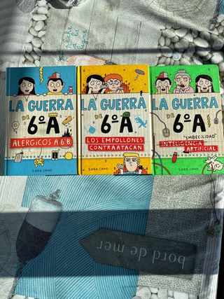 La guerra de 6A - libros infantiles