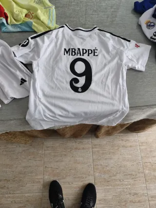 Equipación Real Madrid Adidas Blanca