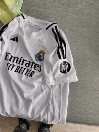 Equipación Real Madrid Adidas Blanca