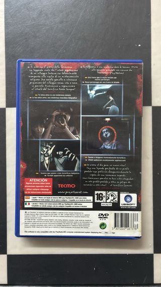 Project Zero 2 Crimson Butterfly PS2 con flyer Esp