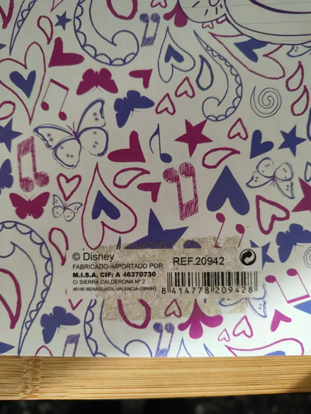 Archivador Disney Violetta