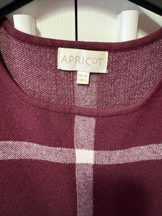 Abito maglia fantasia quadri tg L