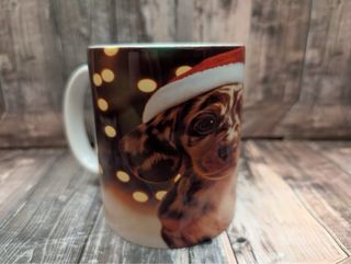 Taza Perro Navidad