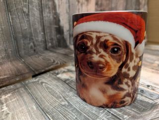 Taza Perro Navidad