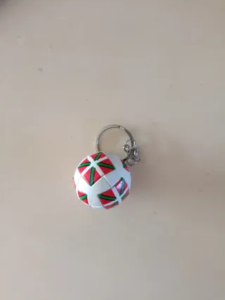 Llavero Pelota Fútbol Ikurriña Euskadi