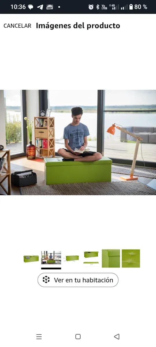 Cassetto di stoccaggio verde