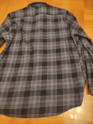 Camisa de cuadros hombre Talla L