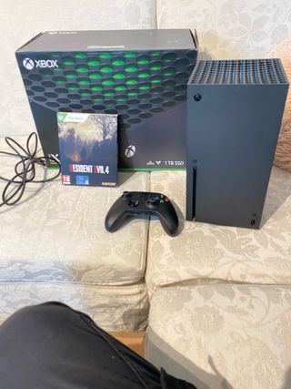 Xbox Series X con Resident Evil 4