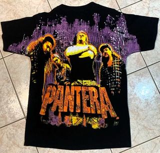 Pantera bootleg vintage 90s camiseta